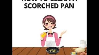 How to Clean a Scorched Pan