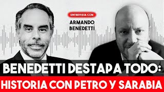 Armando Benedetti habla de Petro, Laura Sarabia y ESCÁNDALOS PERSONALES | Julio Sánchez Cristo