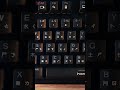 k74m keyboard in low key feeling steady and mature shorts