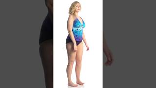 BLEU Rod Beattie Plus Size Island Heat Halter Tankini Top | SwimOutlet.com