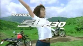 Ad  HONDA SL230 コマーシャル