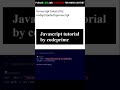 Repeat( ) -  Javascript String Method #strings #js #javascript