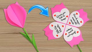🌺Hermosa flor tulipán para el día de la madre🌺 Gift idea  mother's Day |  Especial día de la madre