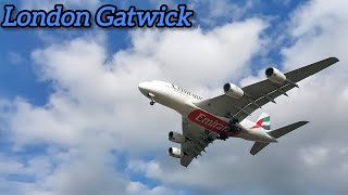 Gatwick 26L arrivals and departures!