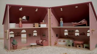 Discover the Magical Little Dutch Portable Wooden Dollhouse | Now Available at Kindermaxx!