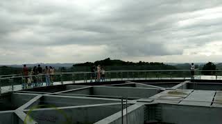 Nanchong city countryside glass bridge