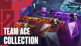 All Team Ace Skins Showcase - Valorant Team Ace Agent Skin Collection