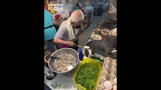 Fried Oyster Omelette that won 1st place in Singapore Hawker Street Food