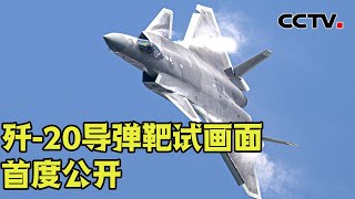 歼-20导弹靶试画面首度公开！空中遭遇险情试飞员0.5秒惊险逃生 | CCTV中文国际