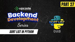 Part-27:How to Sort Data Like a Python Developer