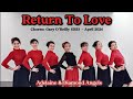 Return To Love - Line Dance - Choreo:Gary O'Reilly (IRE) - April 2024