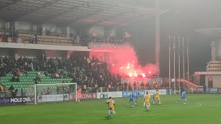 #ULTRAS PYRO SHOW HONOR ET PATRIA \u0026 UNITI SUB TRICOLOR | Republica Moldova - Romania