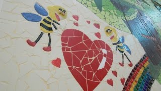 Project HOPE - A community mosaic mural project led by MosaicJam