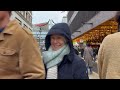 sweden snowy stockholm christmas walk in 4k