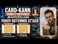 Game Theory Professor Explains the Panov-Botvinnik Attack | Caro-Kann Structures