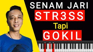 LATIHAN PIANO (KEYBOARD ) PALING SUSAH  MAANFAATNYA BESAR #senamjaripiano #eriksondhytv