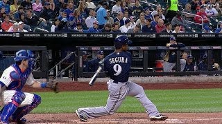 MIL@NYM: Segura singles to take the lead in the 4th