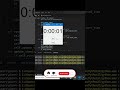 Stopwatch Using Python GUI tkinter