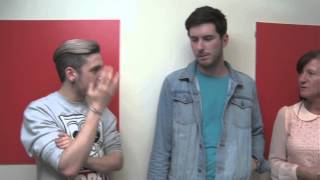 Karl Sheridan interview backstage at The Voice of Ireland