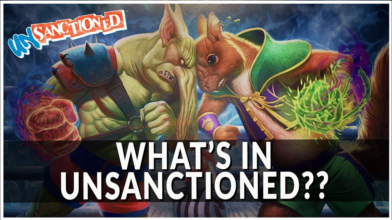 WHAT'S IN MTG UNSANCTIONED?? - Magic The Gathering Unboxing - YouTube