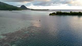 Sunrise on Motu Murimahora - Huahine  Iti