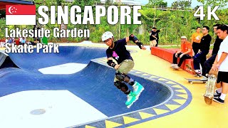 Largest & Newest Skate Park in Singapore! 🇸🇬 – Lakeside Garden Virtual Walking Tour