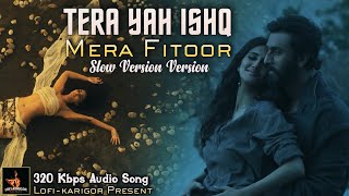 Fitoor Song | Slow Reverb | Shamshera | Ranbir Kapoor, Vaani Kapoor | Arijit Singh, Neeti Mohan