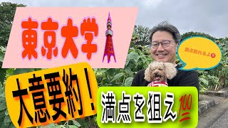 【東京大学】東大英語、大意要約は満点を狙え！