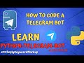 #13 ReplyKeyboardMarkup | Learn Python-Telegram-Bot | How To Code A Telegram Bot | @TraxDinosaur