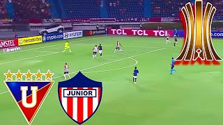 Liga de Quito vs Junior Copa Libertadores 2024 Fecha 5