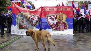 Békét és higgadtságot követeltek a koszovói szerb nők egy tüntetésen