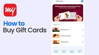 How to Buy Gift Cards on Makemytrip