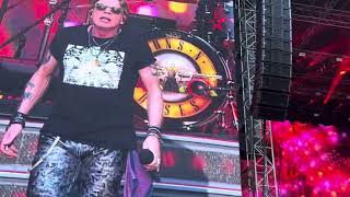 Guns n Roses live on Bucharest July 16 2023