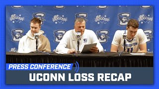 Creighton Basketball Postgame Press Conference: Bluejays fall to UCONN Basketball 70-66