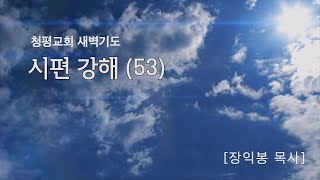 청평장로교회 새벽기도회 시편 강해(53) \