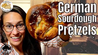 Sourdough German Style Pretzels | Laugenbrezeln aus Sauerteig | Fall Into Sourdough