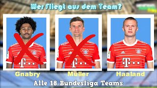 Erstelle dein eigenes Bundesliga Team 2023! Welche Fußballer findest du besser? Fußball Quiz