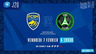 J20 I FC Sochaux-Montbéliard vs Paris 13 Atletico en replay (0-0) I National 2024-2025