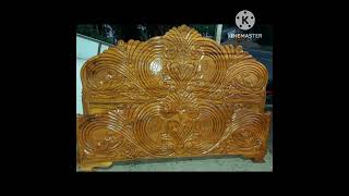 ନୁଆ ଡିଜାଇନ୍ ବକ୍ସ ଖଟ#furniture wood carving box bed kese bana