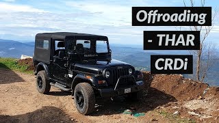 Thar CRDi - off roading to urumbikkara, Idukki