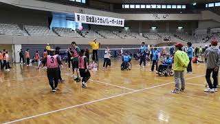 全日本氣球排球大賽2019 輪椅 殘疾人士都可以發球 接球