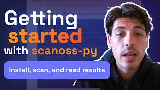 Getting started with scanoss-py: install, scan, and read results