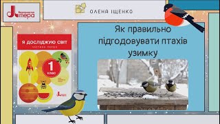 Як правильно підгодовувати птахів узимку? Олена Іщенко (до с. 95 підручника 2023 року)