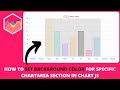 How to set Background Color for Specific chartArea Section in Chart JS
