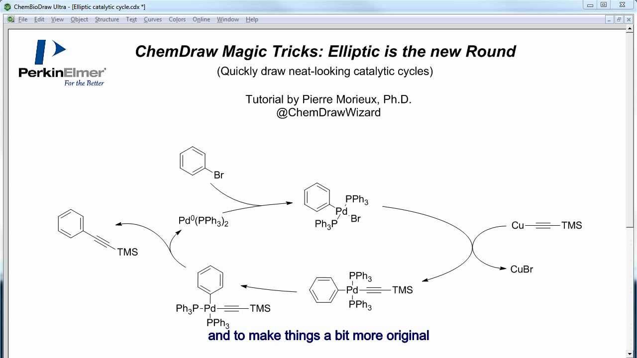 ChemDraw Magic Tricks: Quick Catalytic Cycles - Elliptic Is The New ...