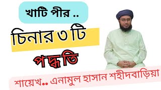 খাঁটি পীর চেনার ৩ টি পদ্ধতি। শায়েখ এনামুল হাসান শহীদবাড়িয়া।