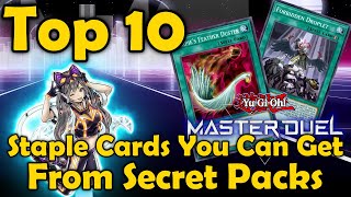 Top 10 Staple Cards You Can Get From Secret Packs in Master Duel