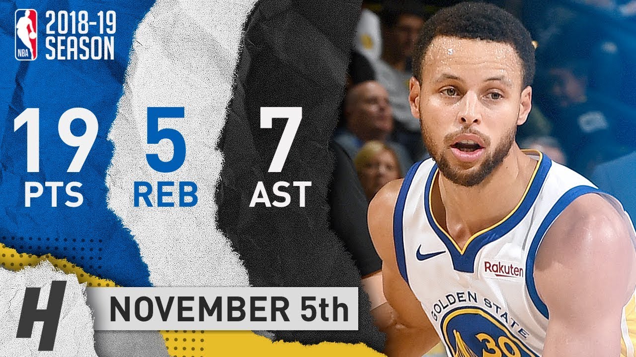 Stephen Curry Full Highlights Warriors Vs Grizzlies 2018.11.05 - 19 Pts ...