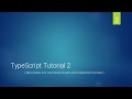 TypeScript Tutorial for Absolute Beginners. Part 2 - Variables and interfaces