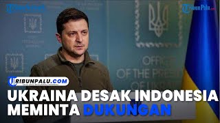 Ukraina Desak Indonesia Beri Dukungan atas Invasi Rusia Tolong Dukung Kami, Merdeka atau Mati !